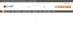 Desktop Screenshot of manax.de